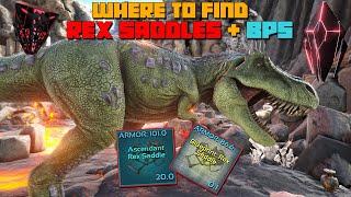 ARK: TOP 8 BEST Ways Where To Find/Farm Rex Saddle BPS! Caves & Drops!