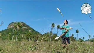 Club juggling by Diego Borja from Argentina | IJA Tricks of the Month