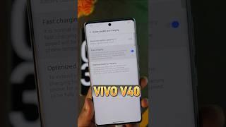 Vivo V40 fast charging  #smartphone #ytshorts #shortsfeed