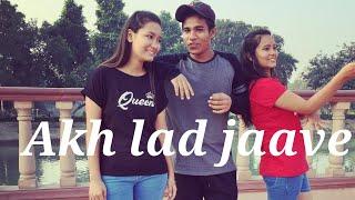 Akh lad jaave___ choreography by Dainy kurmp___ perform by Yashika, Arohi, Dainy.