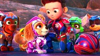 Paw Patrol 2: Escenas finales completas de la súper película (lucha contra meteoritos)  4K