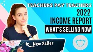 My 2022 Teachers Pay Teachers Income Report → What’s selling right now in my TpT store & income goal