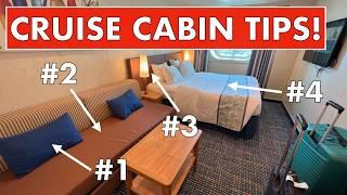 15 Things You MUST Do in ANY Cruise Ship Cabin on Day 1!