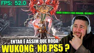 Black Myth Wukong finalmente RODANDO no PS5 o XBOX SERIES S nao iria AGUENTAR mesmo ?