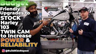 Budget Friendly Upgrades to Stock Harley 103 Twin-Cam Engine to Increase Power and Reliability