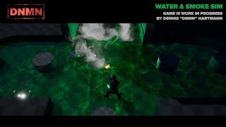 Unreal Engine 5 Water and Smoke Simulation Tests #vfx (Game is Work in Progress by DNMN)