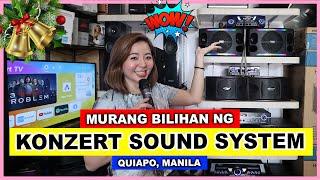 MURANG BILIHAN NG KONZERT SOUND SYSTEM SA QUIAPO | TodorOke | Bulilit Uno | Kontempo Series