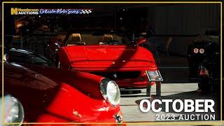 AUCTION SHOWREEL OCTOBER 2023 | Henderson Auctions Collector Motor Series