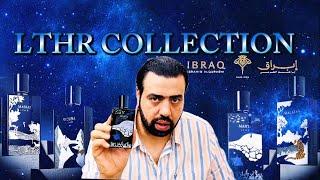 أحدث 4 عطور من إبراهيم القرشى(إبراق) مجموعه اللذر LTHR Collection from IBRAQ