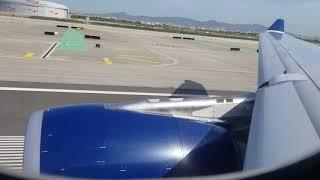 Delta A330-300 BCN to ATL takeoff