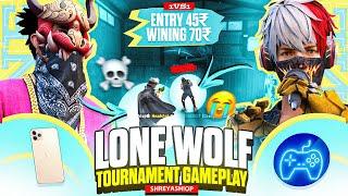 Lone Wolf Tournament Gameplay  Gamepeak App  Entry 45₹ | Win 70₹  Daily 1000₹ Earning Possible ?