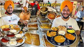 Punjabi 199/- DIL KHUSH Sardarji ki 7 Star Romantic Thali | Street Food India