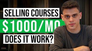 How To Make Money Selling Courses Online In 2025 (Step By Step)