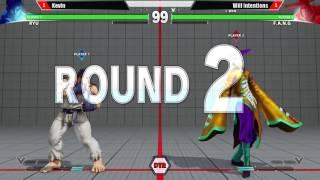 DTR:TE #8 - SFV - Loser's Finals - Kevin (Ryu) vs. WillIntentions (F.A.N.G)
