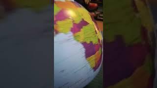 my new globe balloon