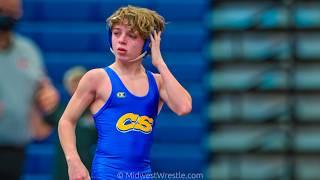 106 – Rocco Hayes {G} of Sandburg IL vs. Ethan Spacht {R} of Bradley Bourbonnais IL