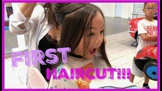 FIRST Haircut!!! | Vlog With Emma