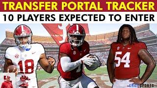 Alabama Football Transfer Portal Tracker: 10 Players Expected To Enter + Transfer Portal Targets