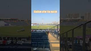 MCA cricket stadium after the match  #cricketstadium #crickcrickets #cricketshorts #indiancricket