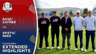 Rose & Kaymer vs Spieth & Reed | Extended Highlights | 2014 Ryder Cup