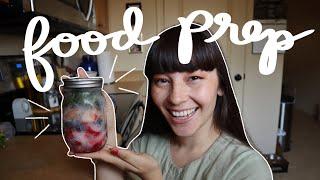 preparing for a new week | food prep, life prep!