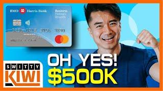 BMO HARRIS BANK BUSINESS CREDIT CARD: HOW TO GET IT ($500K. FICO 545+. No PG. 15.24%)CREDIT S2•E426