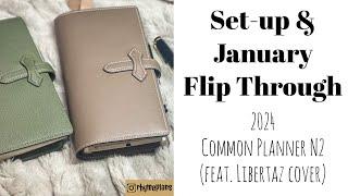 2024 Sterling Ink Common Planner N2 Horizontal set-up and flip through • How I’m using my planner