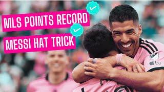 MESSI HAT TRICK! Inter Miami set MLS Record! | NE Revolution LIVE Match Reaction