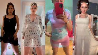 Transparent Dress Challenge[4K] Girls Without Underwear #22