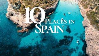 10 Most Beautiful Places to Visit in Spain 4k   | Stunning Spanish Towns