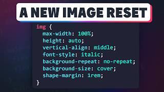 A better image reset for your CSS