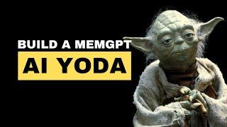 Build Your Own Talking MemGPT Yoda with Unlimited Memory
