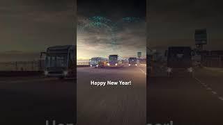 Happy New Year 2025! #shorts #daimlerbuses