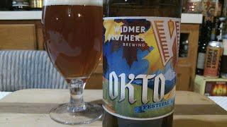 Widmer Brothers OKTO Festival Ale (5.3% ABV) DJs BrewTube Beer Review #1324