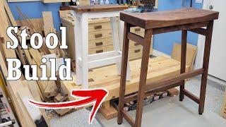 Building Bar Stools TWO Ways // Pocket Holes vs Dowels