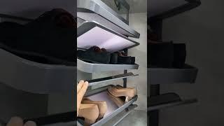 Как вам такое хранение обуви? Есть системы двух размеров. Это маленькая.