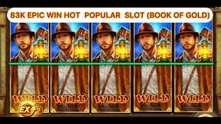 83K Win Hot Popular Slot Jili Games Play  (book of gold)