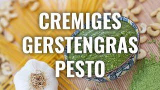 CREMIGES GERSTENGRAS PESTO (Rezept)