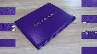 Deluxe Graduation Diploma Cover for Graduates