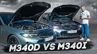 тест-драйв BMW M340i vs M340d  Дизель против Бензина ?!