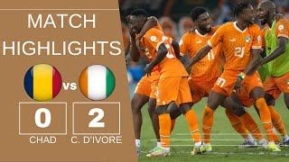 Chad vs Ivory Coast AFCON 2025 Qualifiers