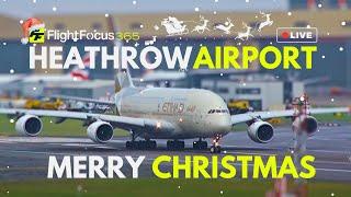 Heathrow Airport Live - Wednesday 25th December 2024