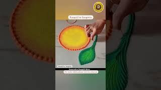 Best Rangoli Tricks by Sangeeta| Ganesh Chaturthi, Dhanteras and Diwali Rangoli Design