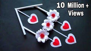 Paper Flower Wall Hanging | Easy Wall Decor Ideas |Newspaper Craft|Paper Craft Easy |Kalakar Supriya