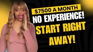 10 Work From Home Jobs That Will Hire You Right Away! Earn Up To $7500/Month