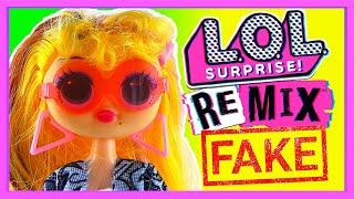 L.O.L. Surprise! O.M.G. Remix Pop BB Fashion Doll | FAKE VS REAL  | iL