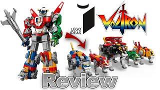 Speed Build & Review: LEGO IDEAS Voltron | 21311