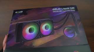 Gelid Solutions Liquid 240 – The Cheapest All in One With Temperature Display!