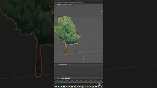 Geometry Nodes-Based Tool for Procedural Trees