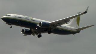 (HD) Miami Air Int'l Boeing 737-800 [N738MA] Landing on Rwy 24L @ Toronto Pearson - YYZ/CYYZ